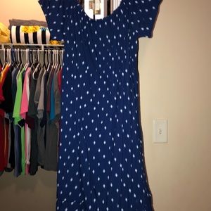 Off the should dress